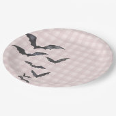 パステルピンク リトル ブー ゴースト バースデー デザート ペーパープレート (アングル)