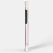 パステルピンク、黄色、紫のシミ SAMSUNG GALAXYケース (右側面)