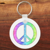 パステルピースサイン キーホルダー (正面)