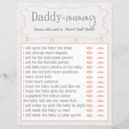 パステルピーチとクリームジオメトリックそれを言った