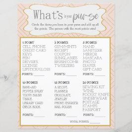 パステルピーチと金ゴールドのwhatsあなたの財布