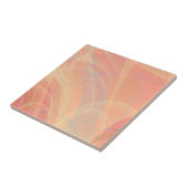 パステルピーチピンクイエローシルキーテクスチャ タイル (側面)