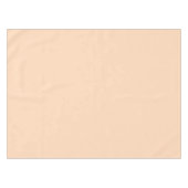 パステルピーチ無地のカラー |クラシックエレガント テーブルクロス (正面(横))