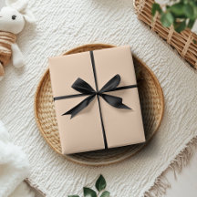 パステルピーチ無地のカラー |クラシック |エレガント |