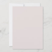 パステルピーニーウォーターカラー結婚式招待状 招待状 (裏面)