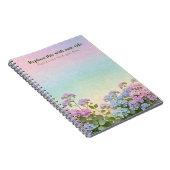 パステルファンシーフローラノート ノートブック (右側)