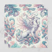 パステルファンタジーグリフィン 招待状 (正面/裏面)