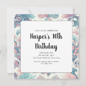 パステルファンタジーグリフィン 招待状 (裏面)