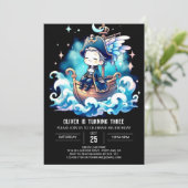 パステルファンタジーパイレーツ誕生日 招待状 (スタンド正面)