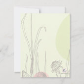 パステルフィールドズが会場の変更発表 招待状 (裏面)