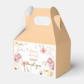 パステルフェアリーフローラガーデンティーパーティー誕生日 フェイバーボックス (正面サイド)