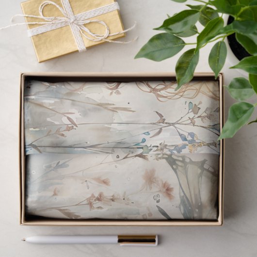 パステルフェアリーメドーバタフライ&フローラデクページ 薄葉紙 (ギフト)