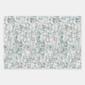 パステルフェミニストの胸の包装紙シート ラッピングペーパーシート (正面)