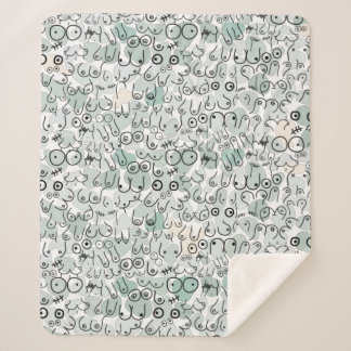 パステルフェミニスト シェルパブランケット