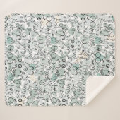 パステルフェミニスト シェルパブランケット (正面(横))