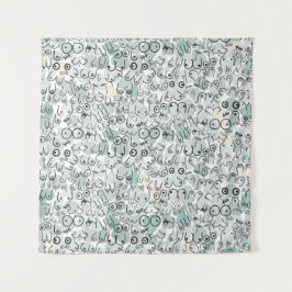 パステルフェミニスト タペストリー