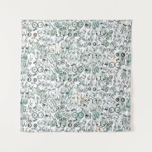 パステルフェミニスト タペストリー (正面)