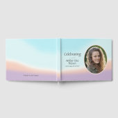 パステルフォトライフお祝い ゲストブック (全面)