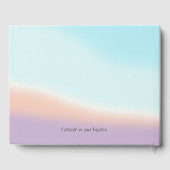 パステルフォトライフお祝い ゲストブック (裏面)