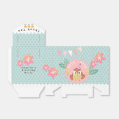 パステルフクロウハッピーバースデー。 フェイバーボックス (折り畳みなし)