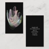 パステルフラクタルエネルギー名刺 名刺 (正面/裏面)