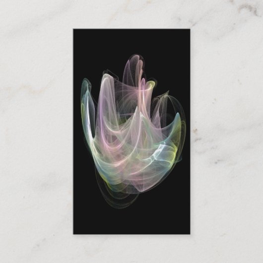 パステルフラクタルエネルギー名刺 名刺 (正面)