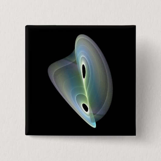 パステルフラクタル 缶バッジ (正面)