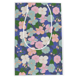 パステルフラワーガーデン ミディアムペーパーバッグ
