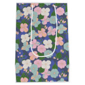 パステルフラワーガーデン ミディアムペーパーバッグ (裏面)