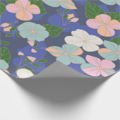 パステルフラワーガーデン ラッピングペーパー (角)