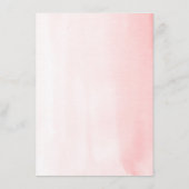 パステルフラワーズエキゾチックなパンパスグラス結婚ズ詳細 エンクロージャーカード (裏面)