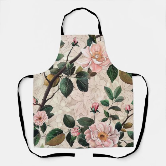パステルフラワーズエプロン エプロン (正面)
