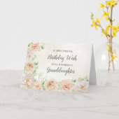 パステルフラワーズグランドドーターカード カード (黄色い花)