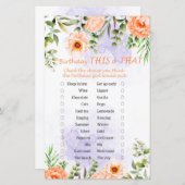 パステルフラワーズ誕生日このゲーム (正面/裏面)