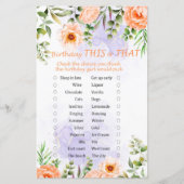 パステルフラワーズ誕生日このゲーム (正面)