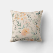 パステルフラワーズ クッション (裏面)