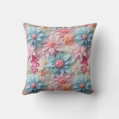 パステルフラワーズ クッション (裏面)