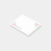 パステルフラワーズ ポストイット (アングル)