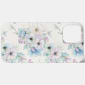 パステルフラワーパターンの花束 Case-Mate iPhoneケース (裏面 (横))