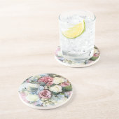 パステルフラワーブーケ コースター (側面)