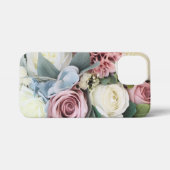 パステルフラワーブーケ iPhoneケース (裏面横)