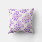 パステルフラワーペタルクリスティンクッション装飾用クッション クッション (裏面)