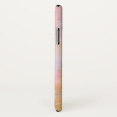 パステルフラワーモノグラム入り Case-Mate iPhoneケース (裏面/右)