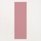 パステルフランギパニプルメリアフラワーズオンブラック ヨガマット (裏面)