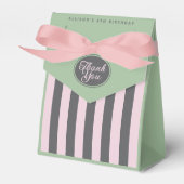 パステルフランスのパリテーマガールズ誕生日フライトボックス フェイバーボックス (正面サイド)