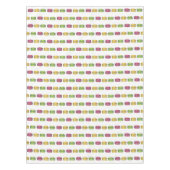 パステルフランスのベーカリーマカロンクッキーグルメプリント テーブルクロス (正面)