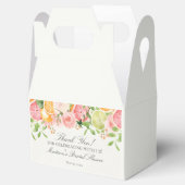 パステルフルーツ フラワーメイン スクイーズ ブライダルシャワー フェイバーボックス (オープン)