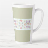 パステルフローズデザイン カフェラテマグ (右)