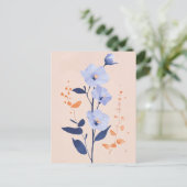 パステルフローラインスティルネス#091 ポストカード (スタンド正面)