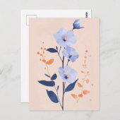 パステルフローラインスティルネス#091 ポストカード (正面/裏面)